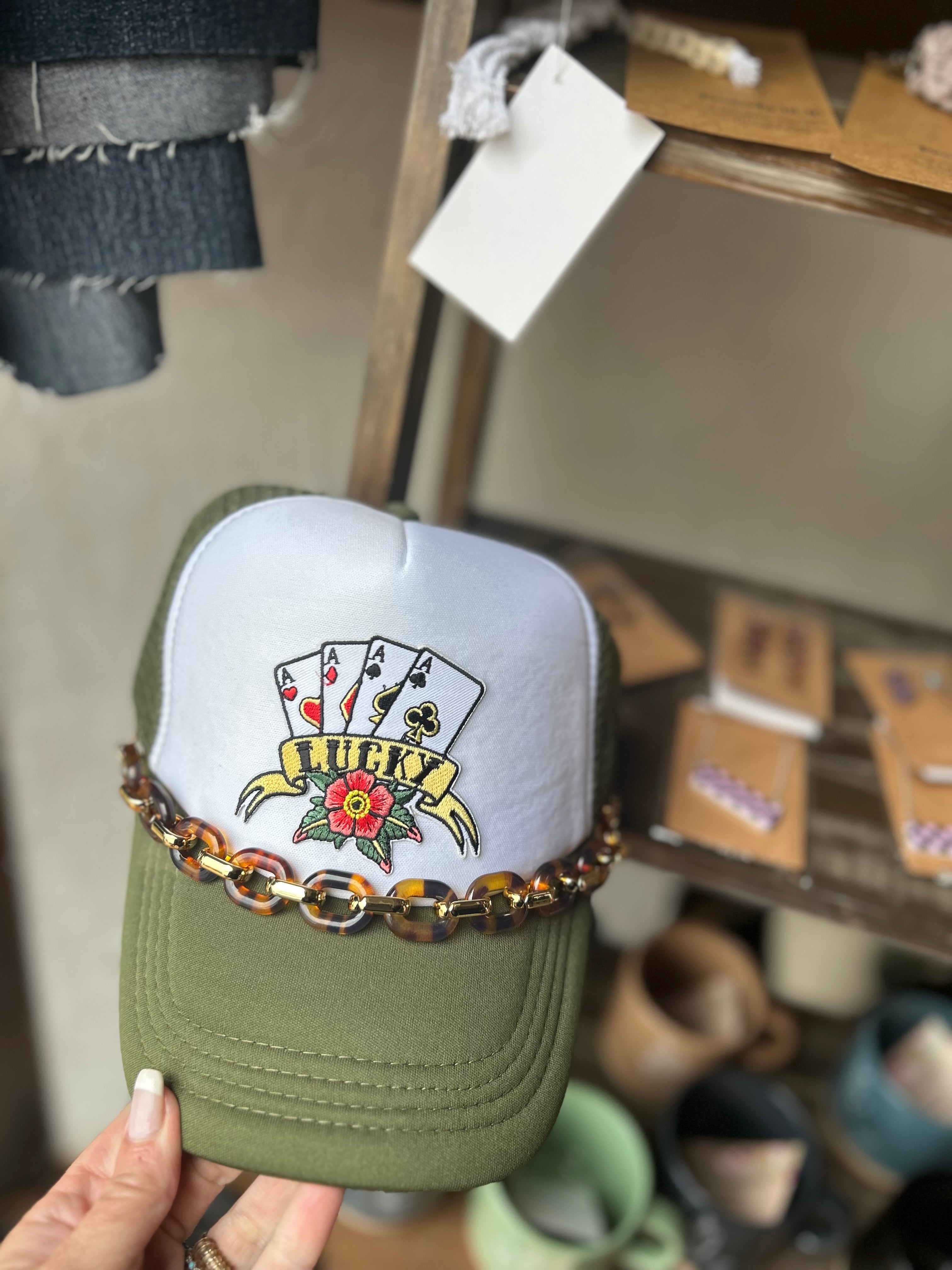 Lucky Green Trucker Hat