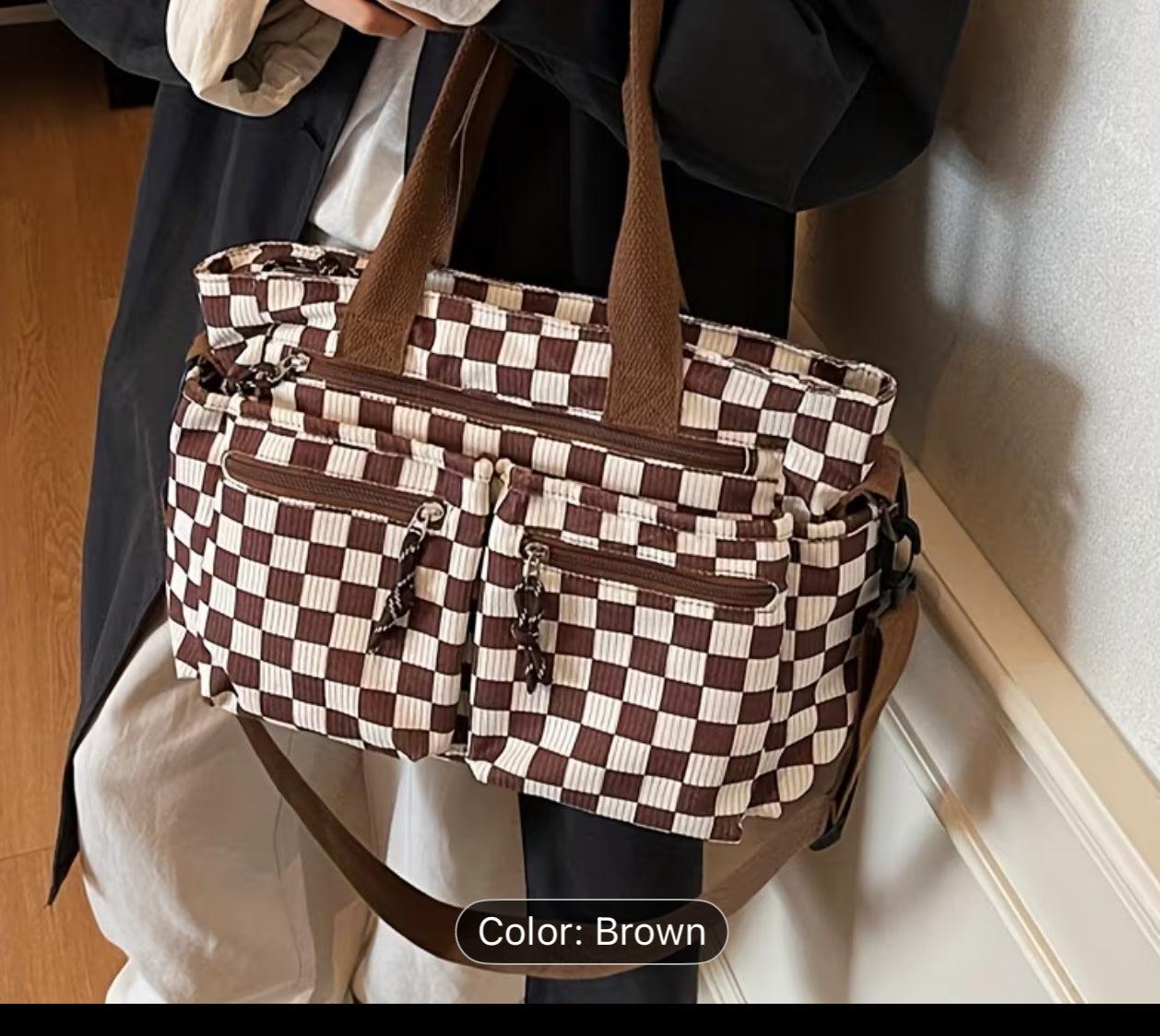 Brown Tote Bag